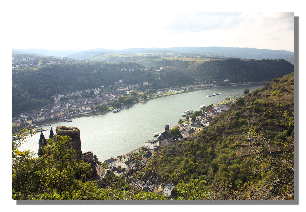 Rhein bei St. Goarshausen / St. Goar