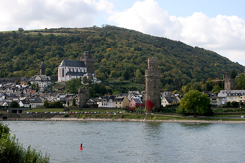 Rhein - Blick auf Oberwesel