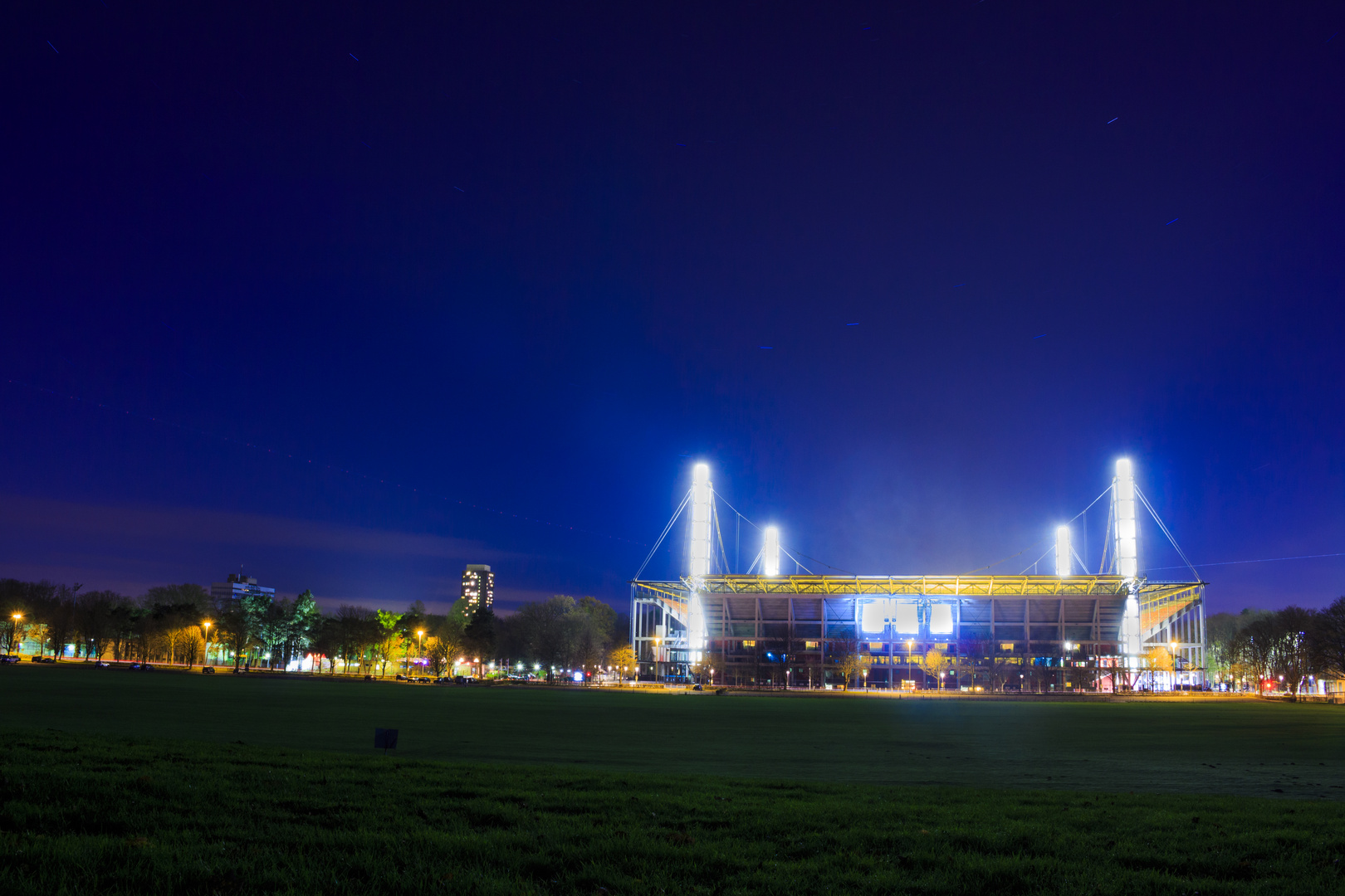 Rhein Energie Stadion by Night