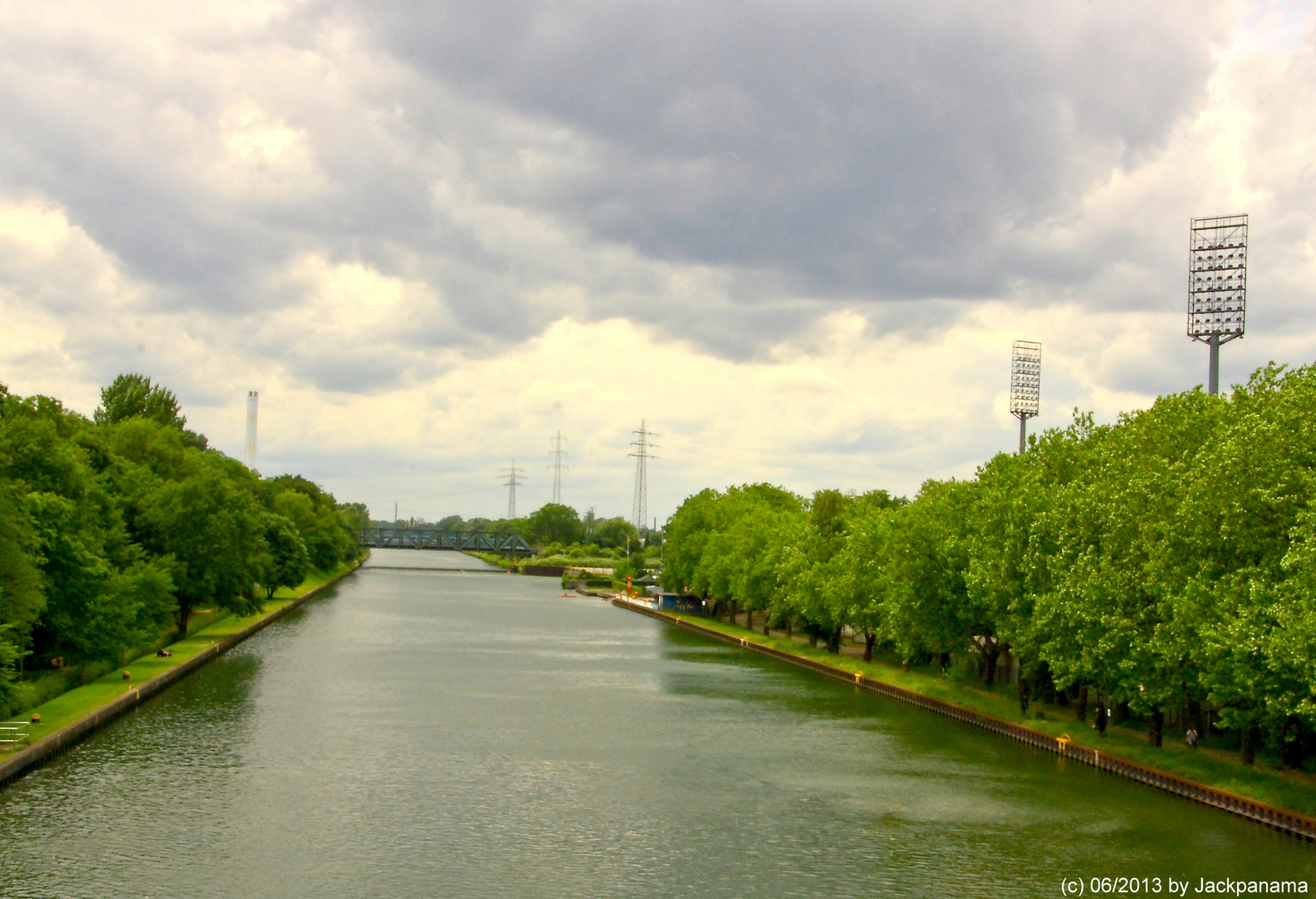 Rhein Herne Kanal bei Oberhausen