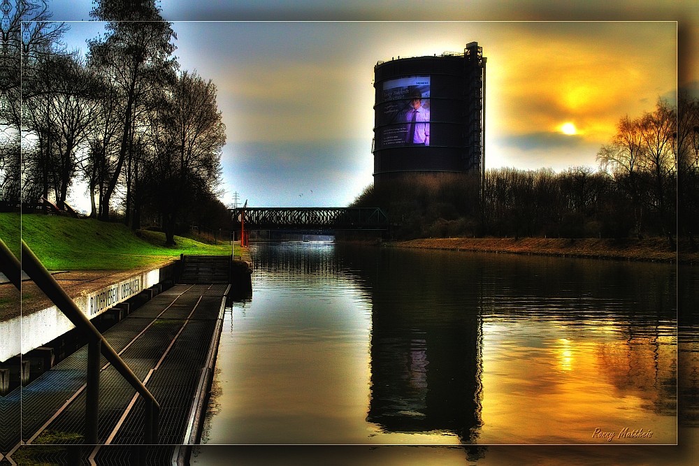 Rhein Herne Kanal in Oberhausen