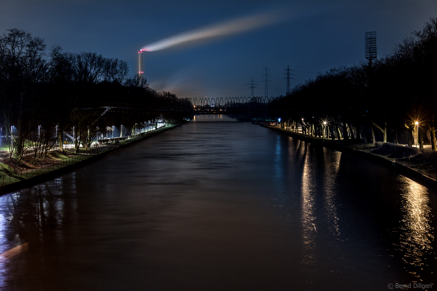 Rhein Herne Kanal Oberhausen..