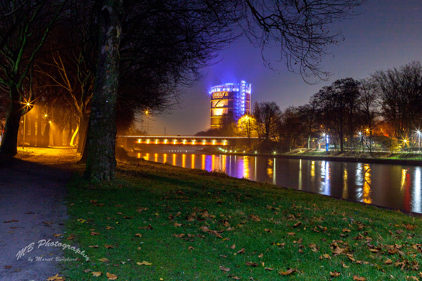 Rhein-Herne-Kanal und Gasometer Oberhausen 2