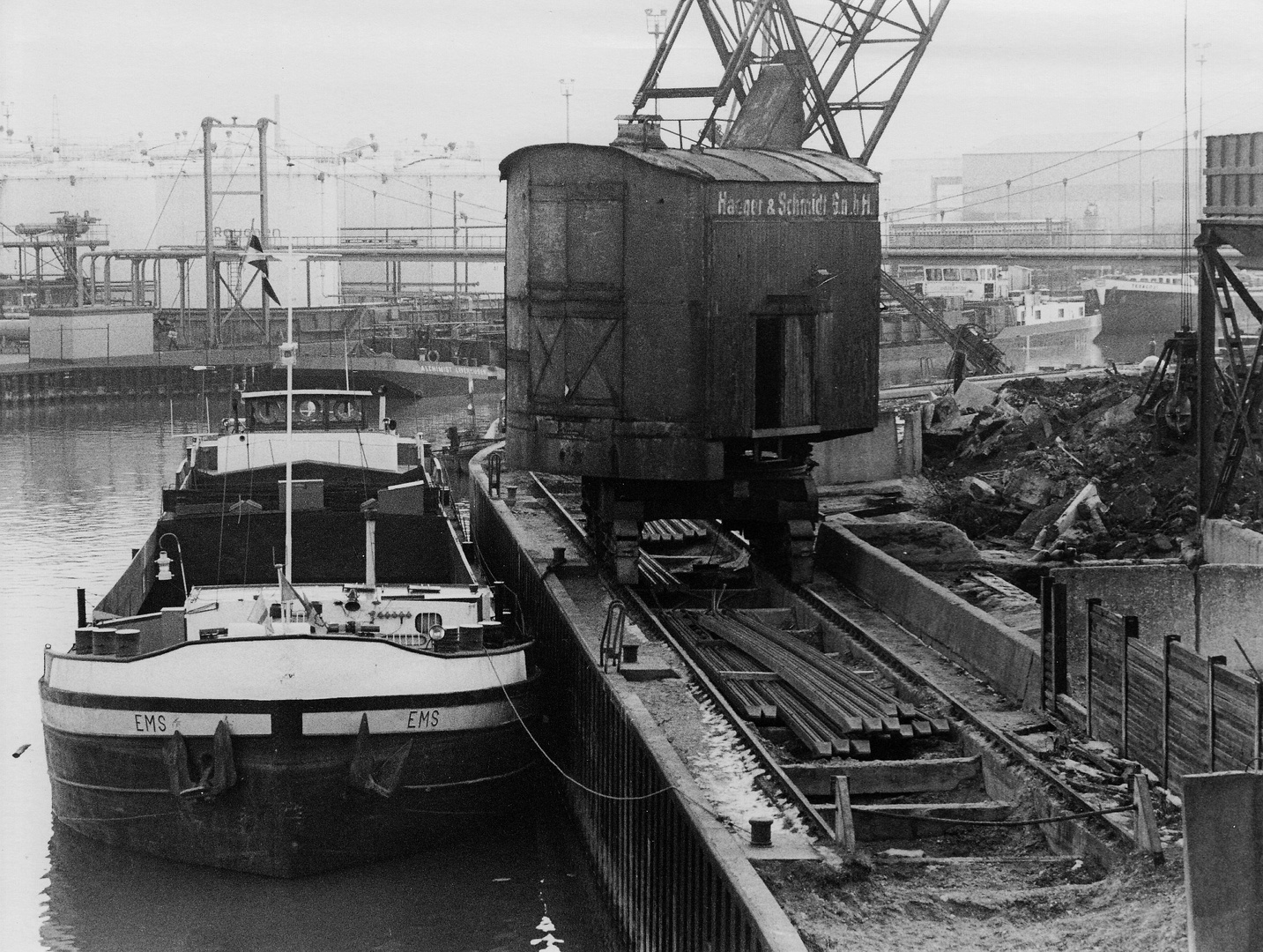 Rhein-Herne-Kanal vor 40 Jahren
