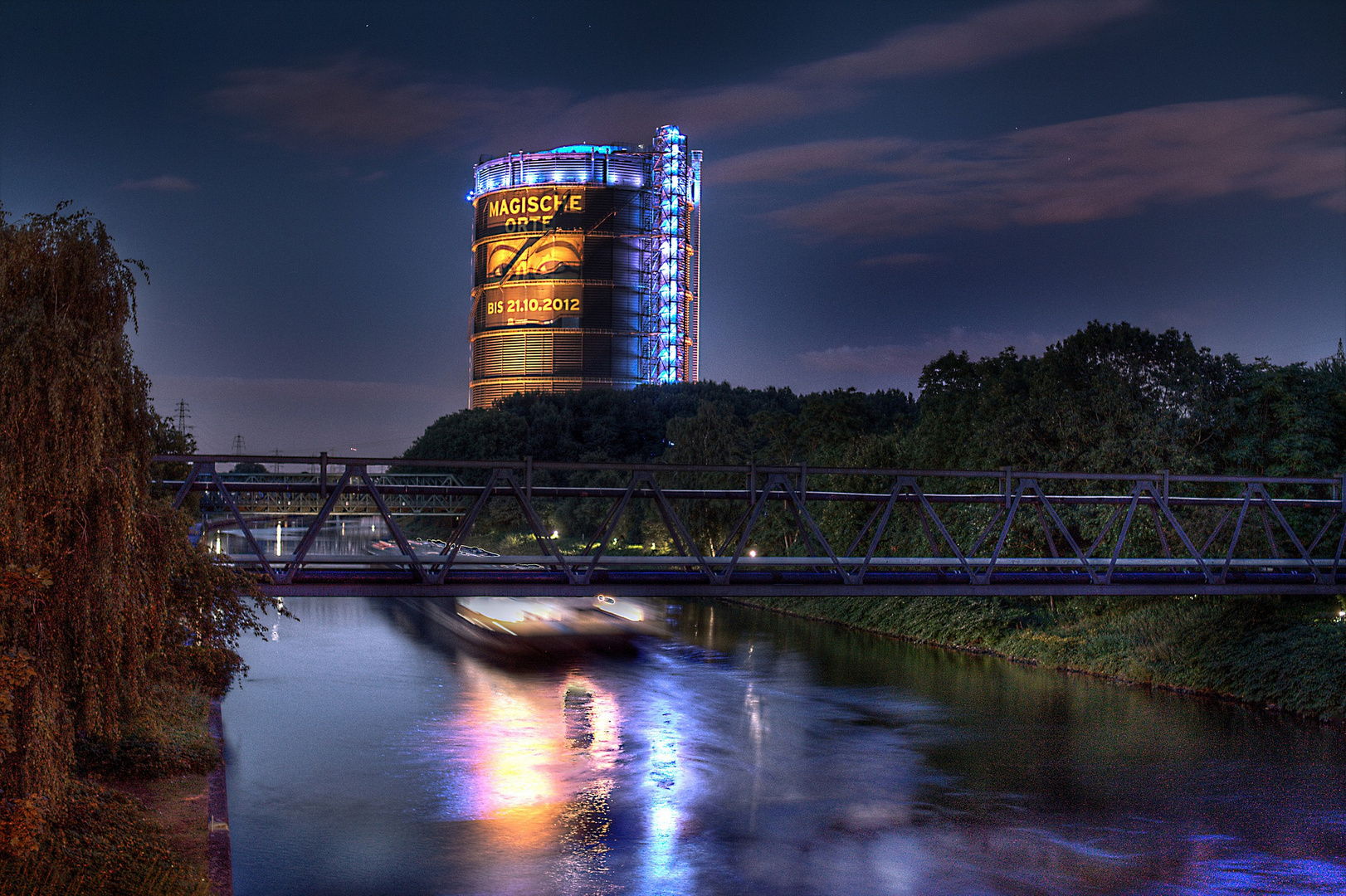 Rhein-Herne-Kanal vs. Gasometer HDR