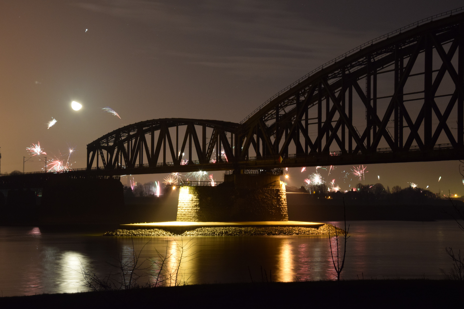 Rhein im Ruhrgebiet