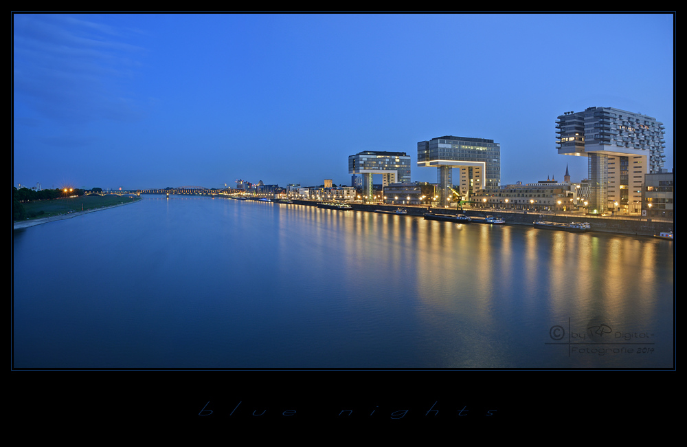 Rhein in blau II