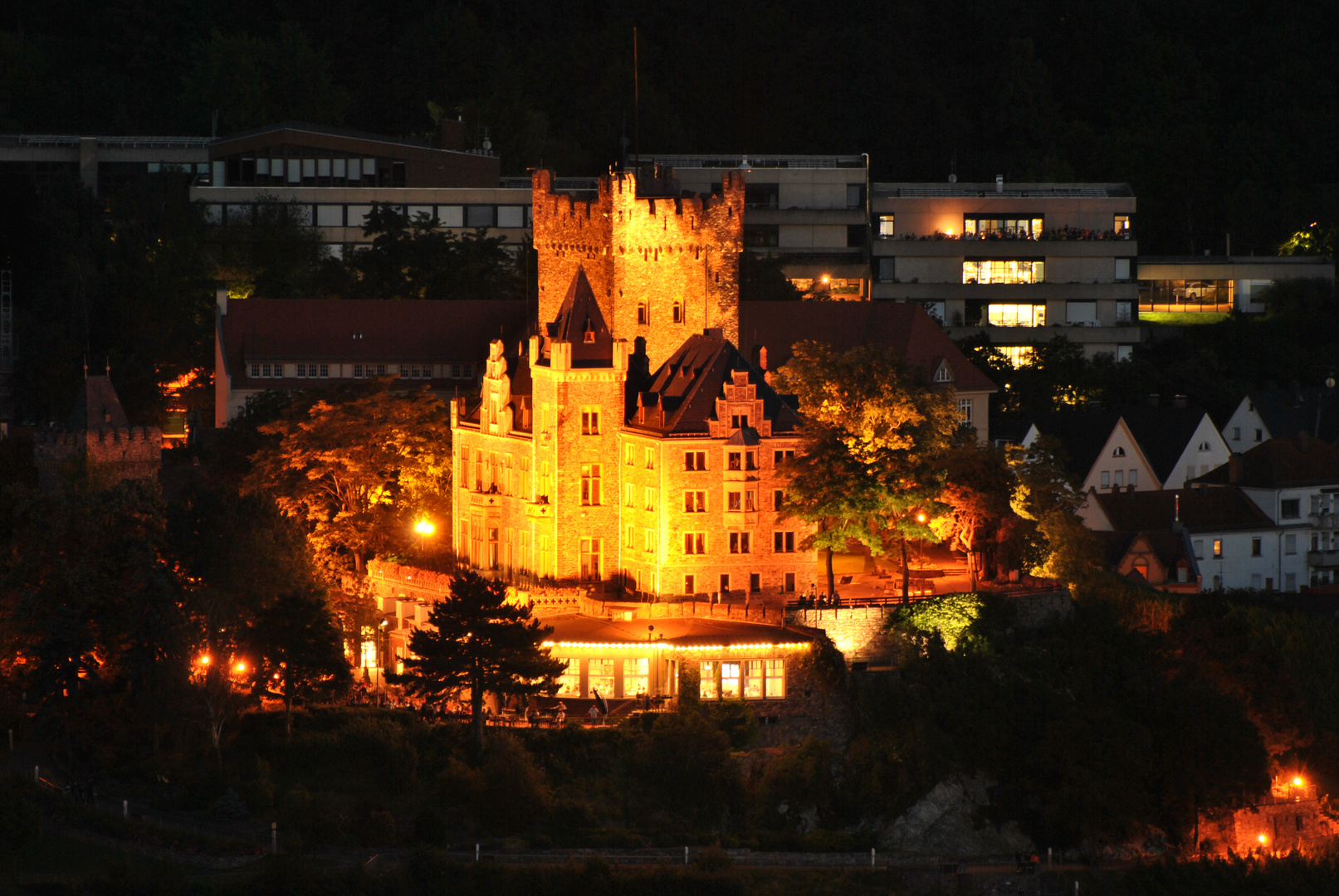 Rhein in Flammen 1 - Burg Klopp