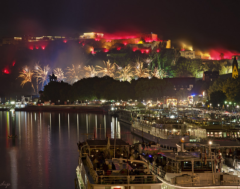 Rhein in Flammen 2011,Koblenz