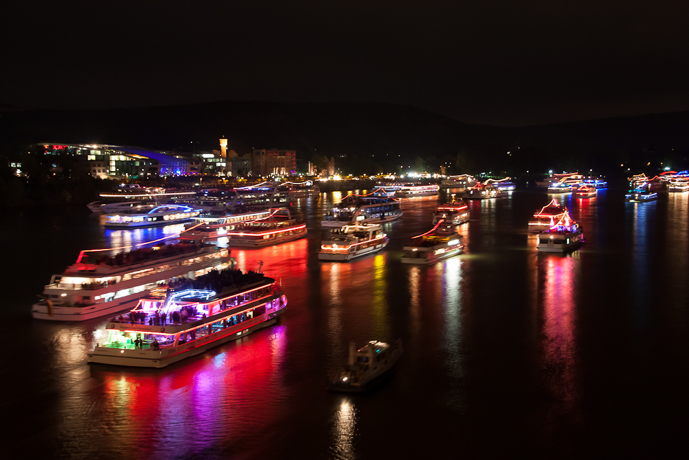 Rhein in Flammen 2012 in Bonn