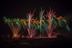 Rhein in Flammen 2015 - Feuerwerk von der Festung Ehrenbreitstein (1)