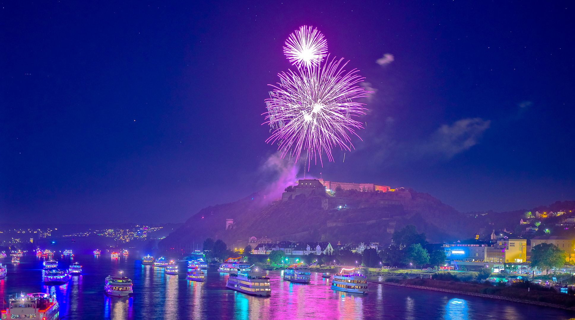 "Rhein in Flammen", 2019 Koblenz Foto & Bild | deutschland ...