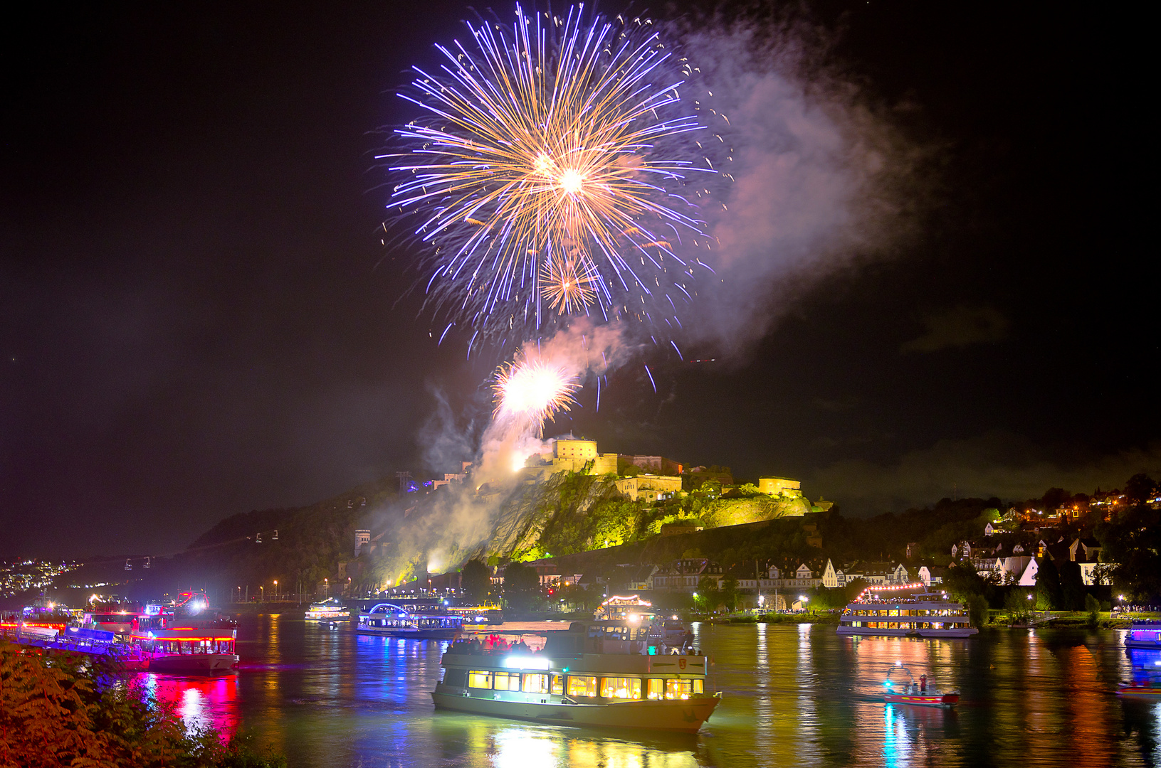 Rhein in Flammen 2023, Koblenz