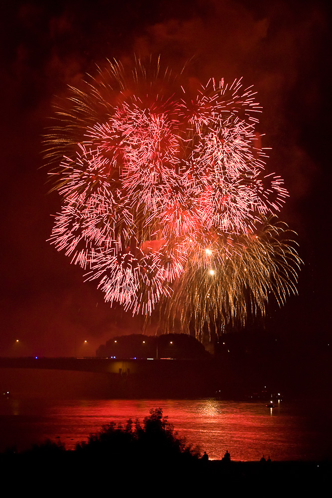 Rhein in Flammen