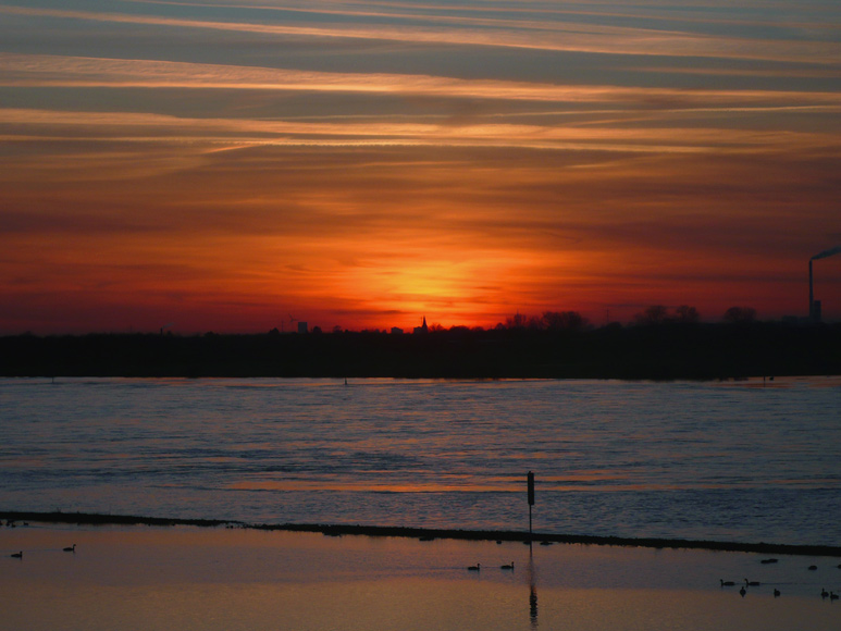 Rhein in Flammen