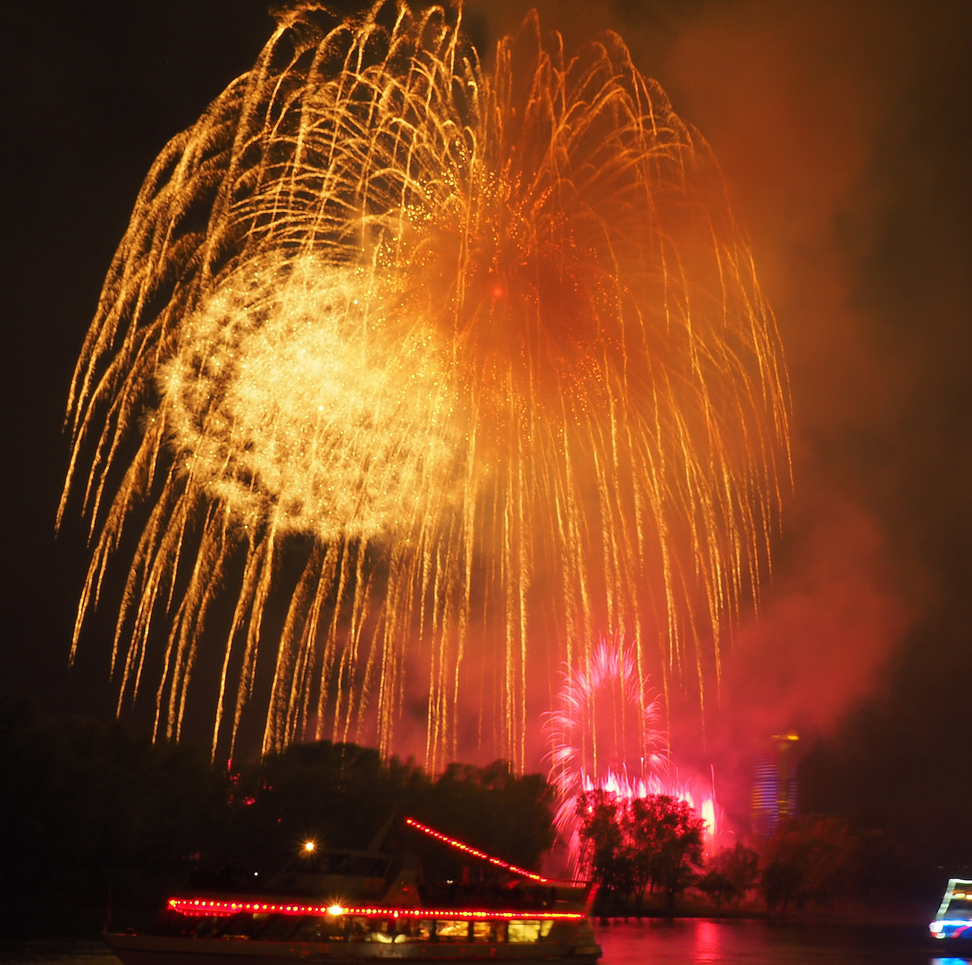 Rhein in Flammen