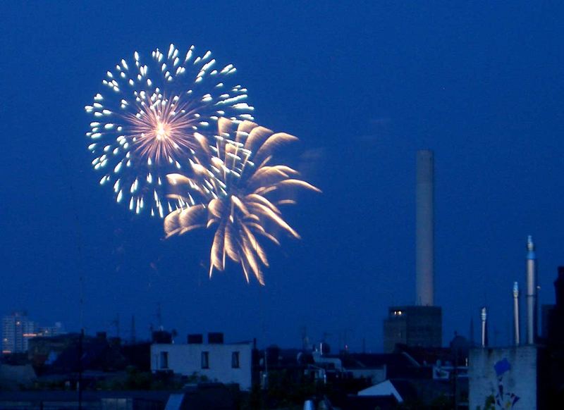 Rhein in Flammen