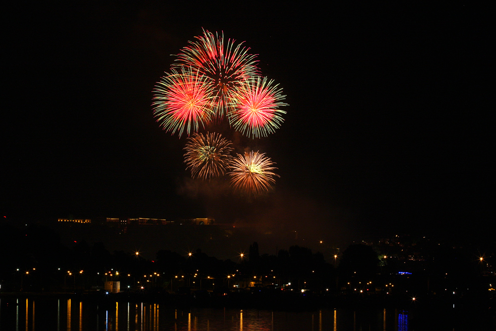 Rhein in Flammen