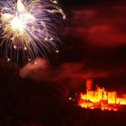 "Rhein in Flammen" bei Schloss Stolzenfels