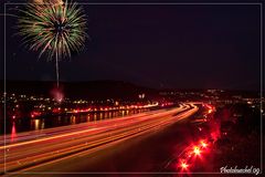 Rhein in Flammen