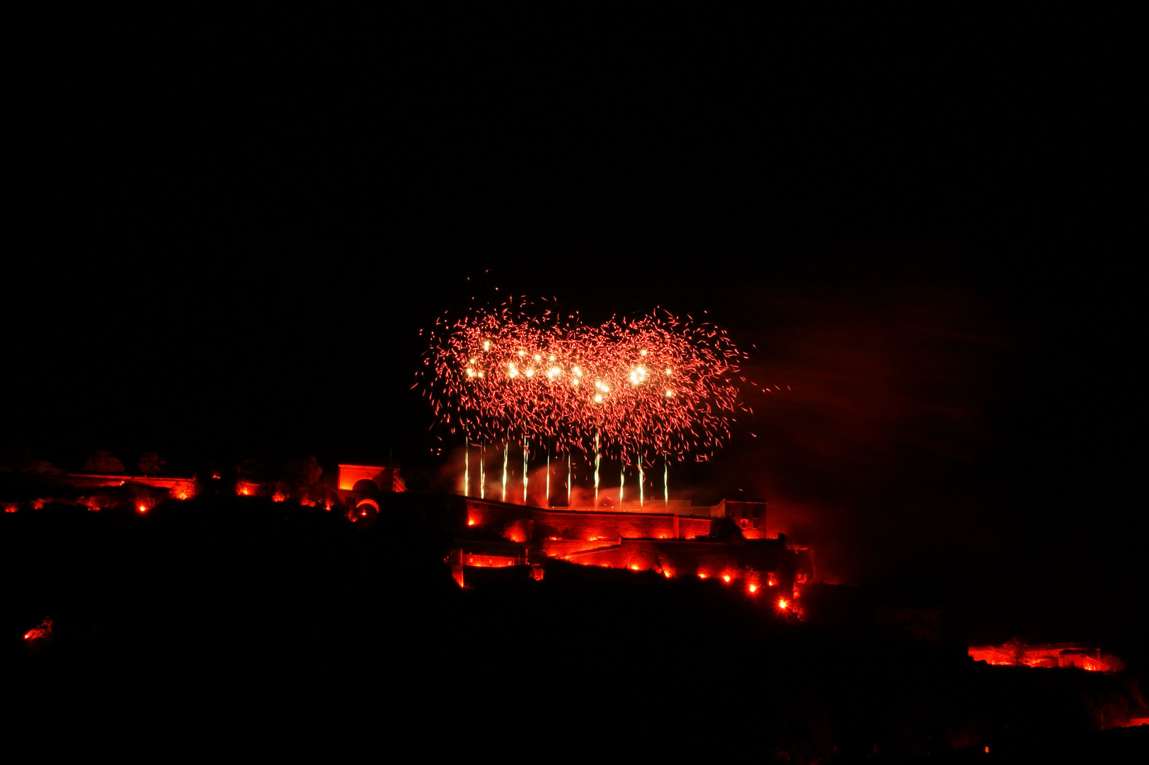 Rhein in Flammen