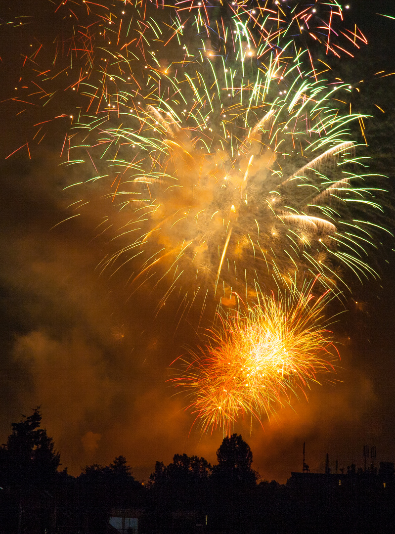 Rhein in Flammen