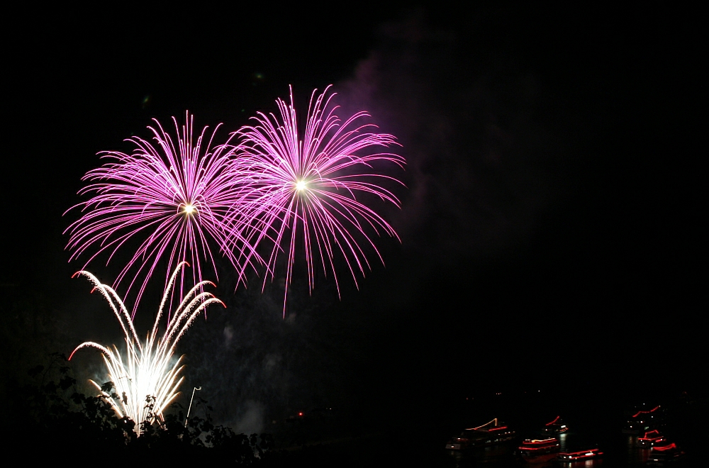 Rhein in Flammen