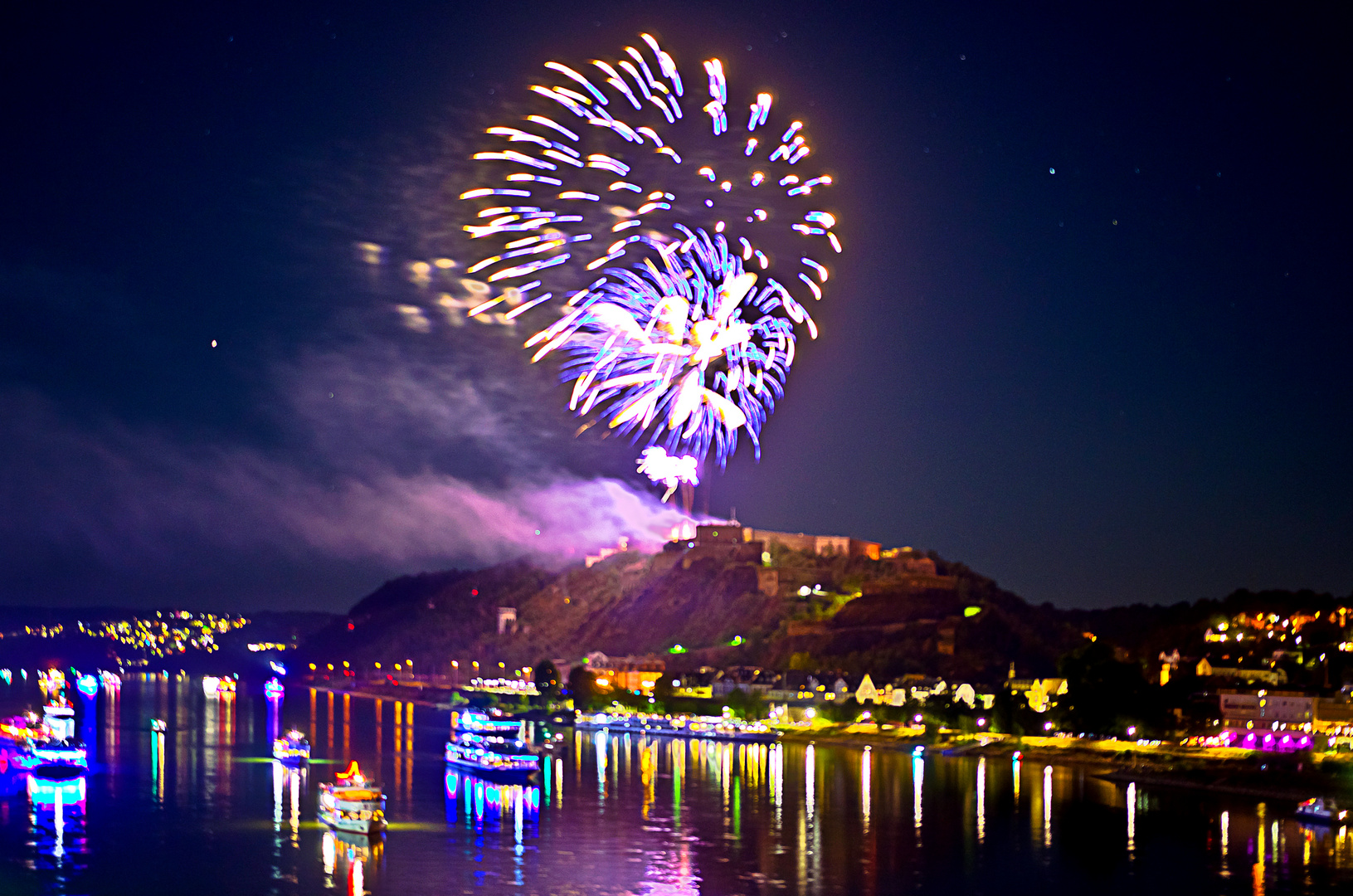 Rhein in Flammen, Feuerwerk 2022