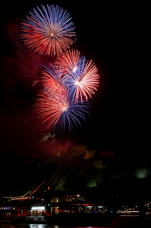 Rhein in Flammen in Koblenz