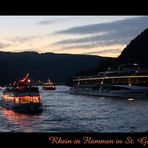 Rhein in Flammen in St Goar 2010