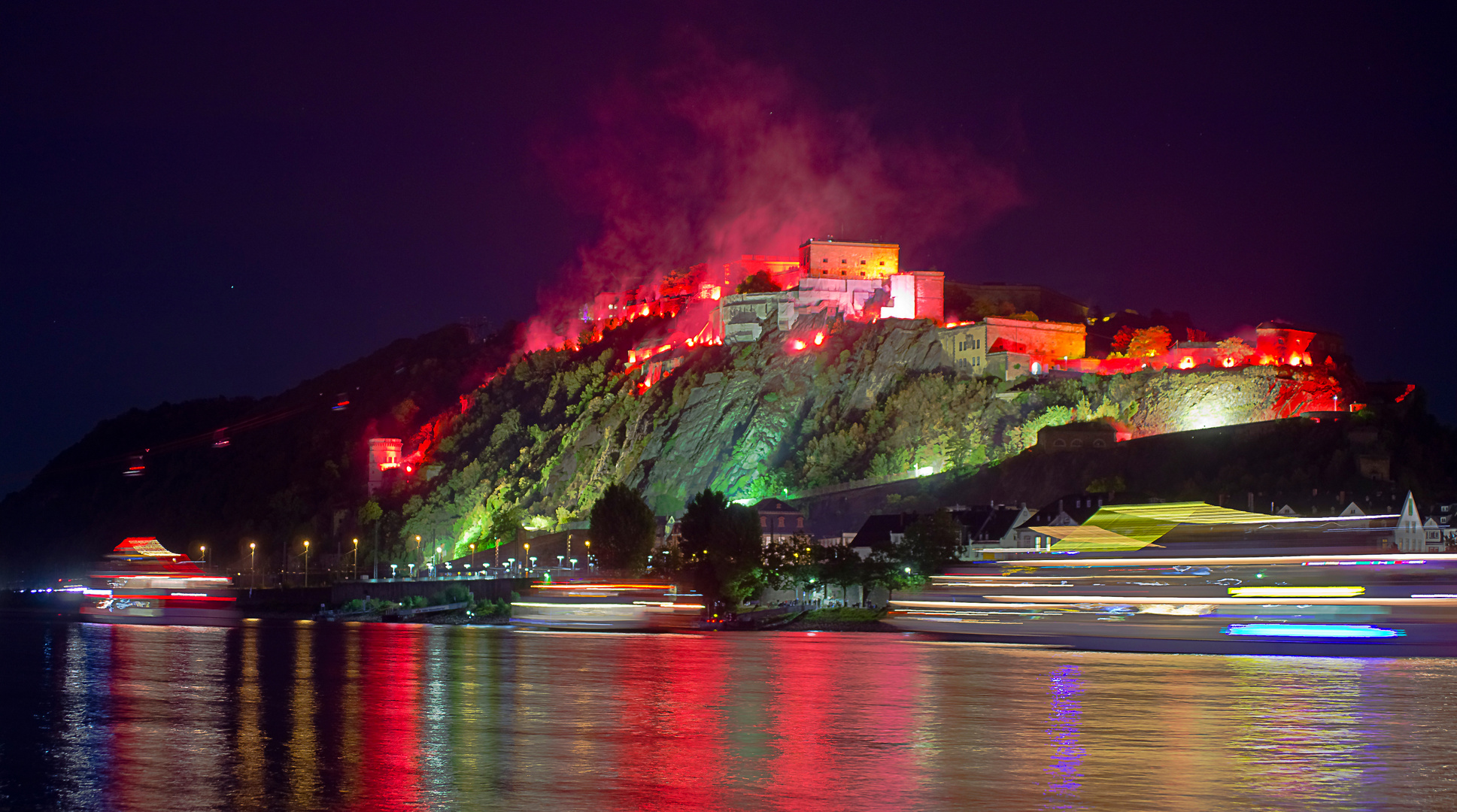 Rhein in Flammen, Koblenz 11.Aug 2018