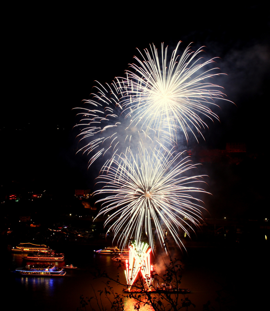 Rhein in Flammen Loreley 2012