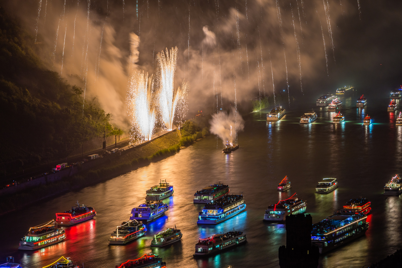 Rhein in Flammen Oberwesel 2014 (1)