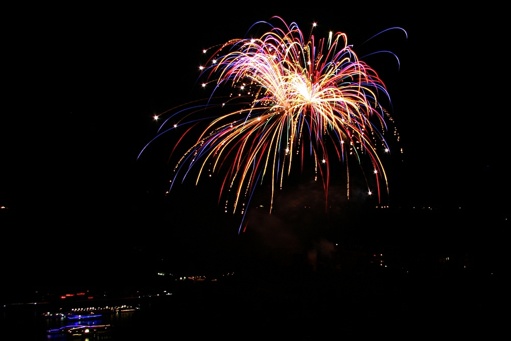 Rhein in Flammen - Sankt Goar 2011