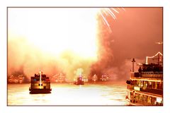 Rhein in Flammen; St Goarshausen 2008