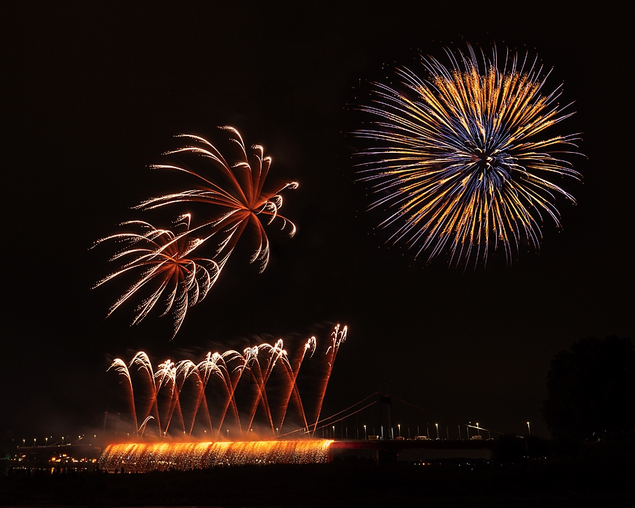 Rhein in Flammen.2019 