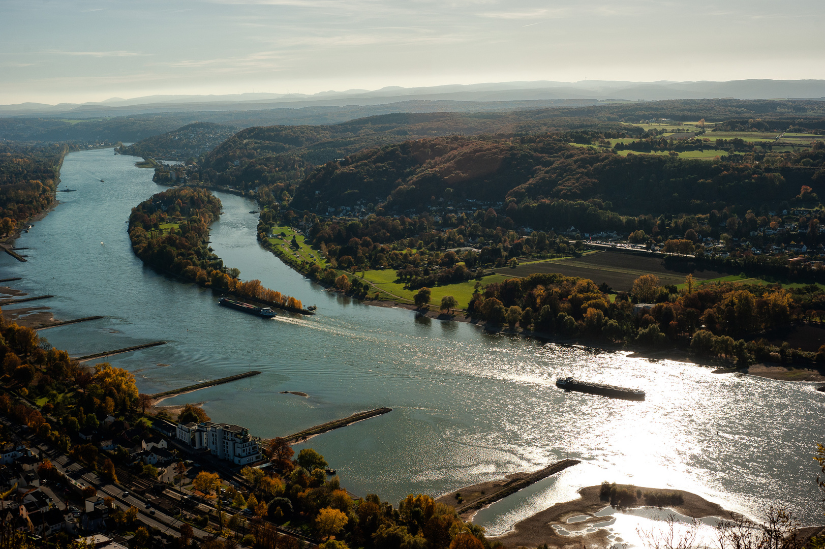 Rhein - Insel Nonnenwerth -