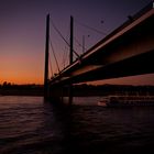 Rhein-Knie Brücke Düsseldorf