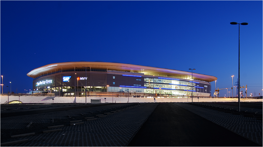 RheinNeckarArena 02 Foto & Bild architektur, architektur bei nacht