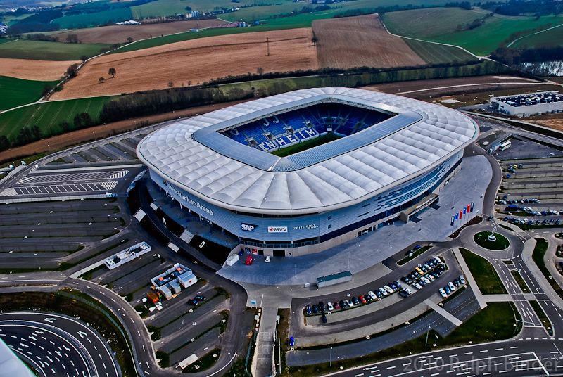 RheinNeckarArena Foto & Bild landschaft, luftaufnahmen, allerlei