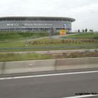 Rhein-Neckar Arena aus dem Auto