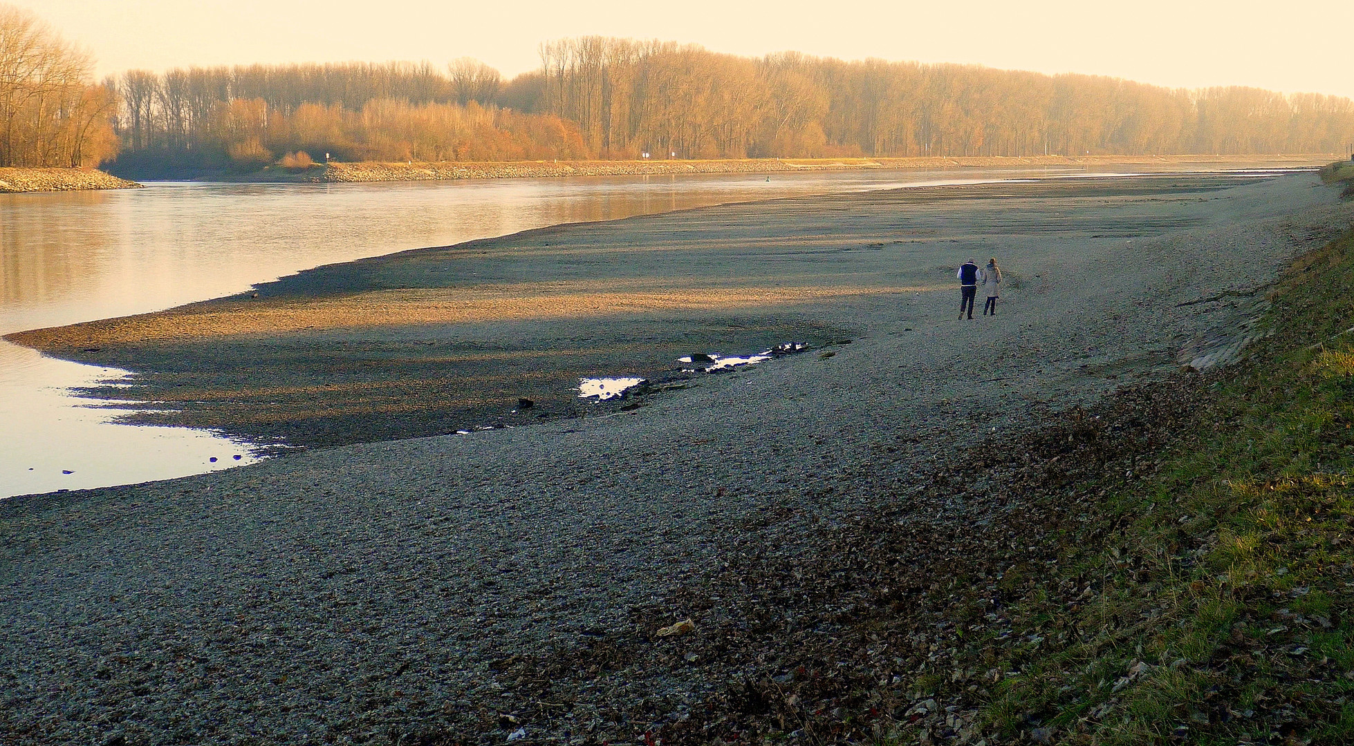 Rhein-Niedrigwasser (2)