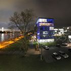 Rhein, Rohmühle, FC-Building und Posttower Bonn I