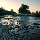 Rhein-Schwellen bei Istein