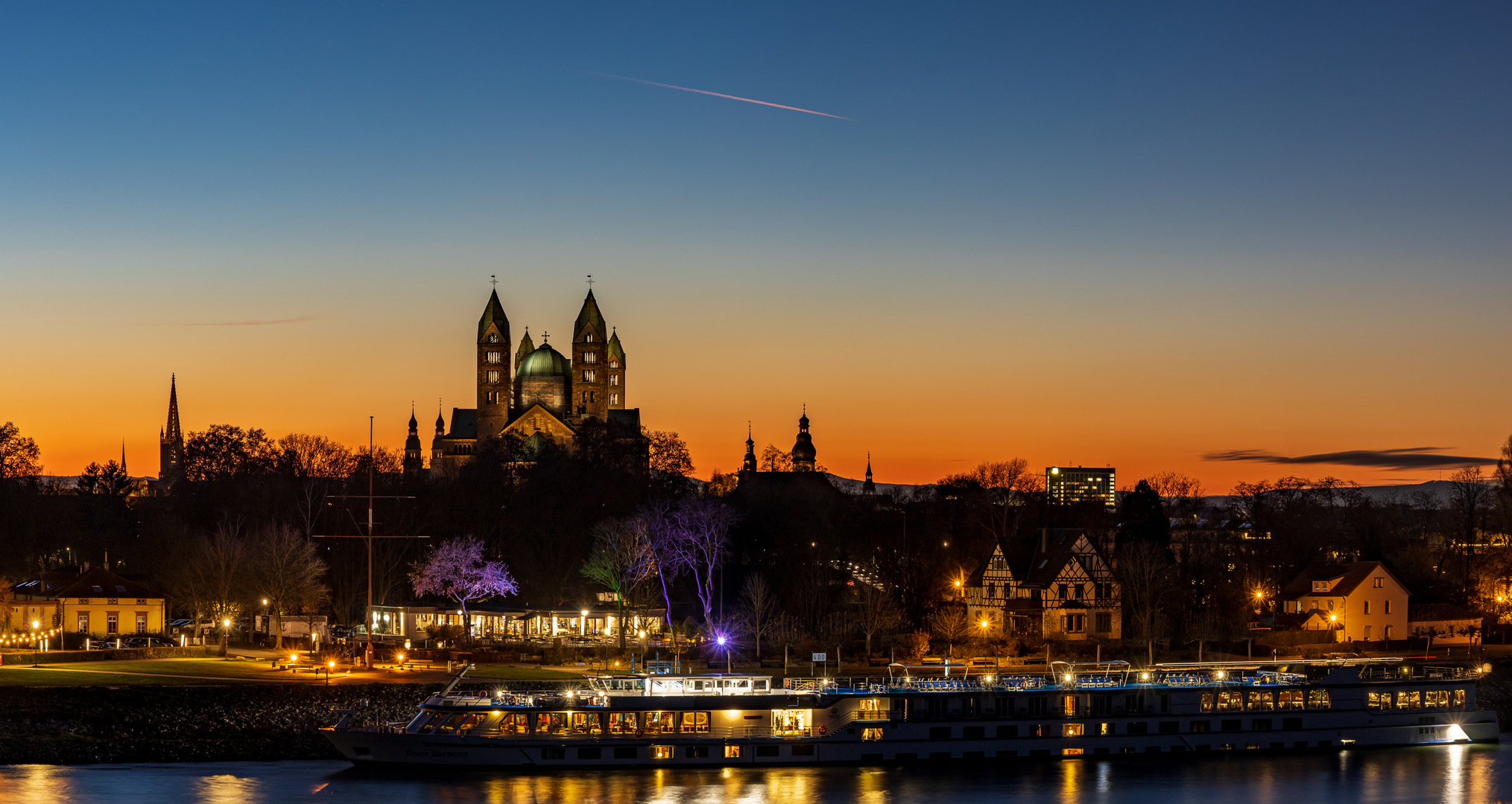 Rhein und Dom zu Speyer 