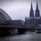 Rhein und Kölner Dom  