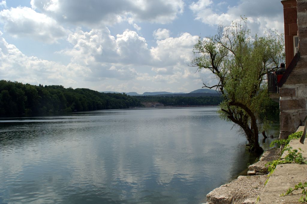 Rhein vom Schloss Beuggen her