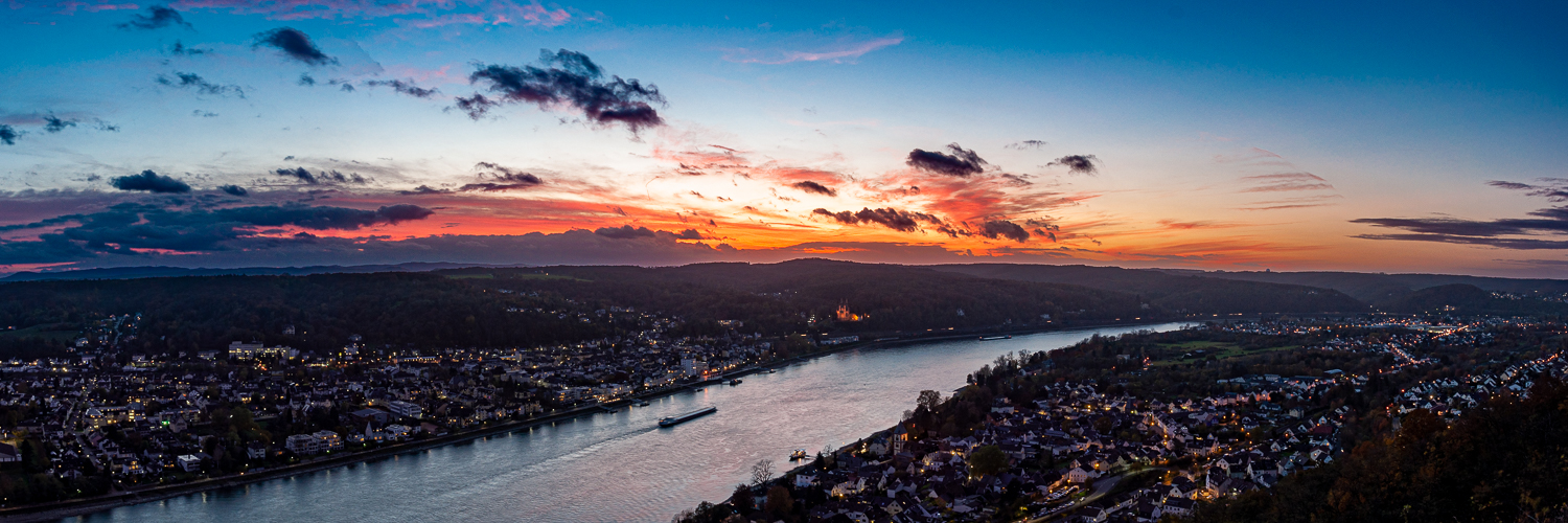 Rhein von der Erpeler Ley aus