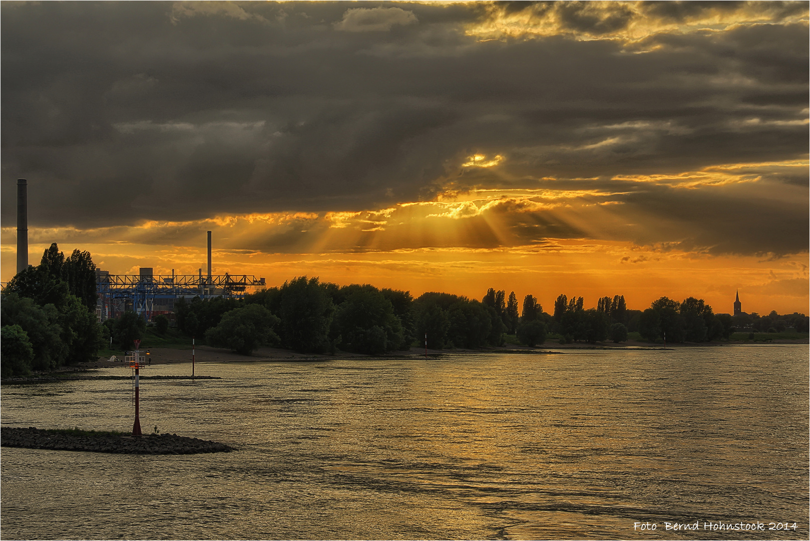 Rheinabend .... in Düsseldorf.