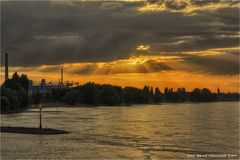 Rheinabend .... in Düsseldorf.